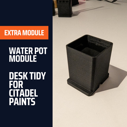 Water pot module for Citadel paints desk tidy kit – FLAREFORGE